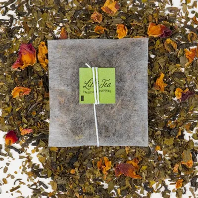 Café et thé - Lili's Tea Thé vert à la menthe et aux Pétales de rose 48 pièces - LILI'S TEA