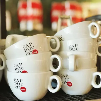 Accessoires thé et café - Caffè PIU' Tasse de cappuccino - CAFFÈ PIU'