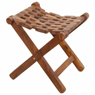 Tabourets - Tabouret en bois - L.48xl.38xH.45 cm - TRADE WINDS