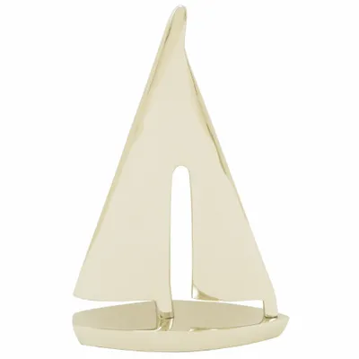 Objets de décoration - Voilier laiton brillant, H. 15.5 cm - TRADE WINDS