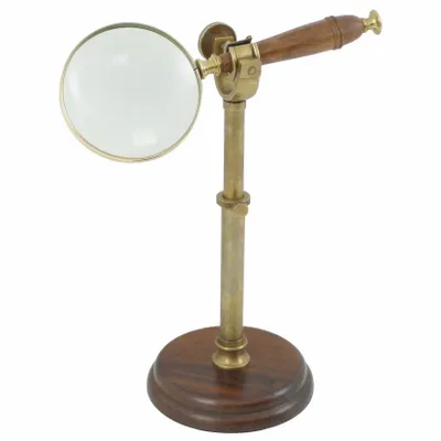 Autres fournitures bureau  - Loupe de travail sur base, diam 10 cm - TRADE WINDS