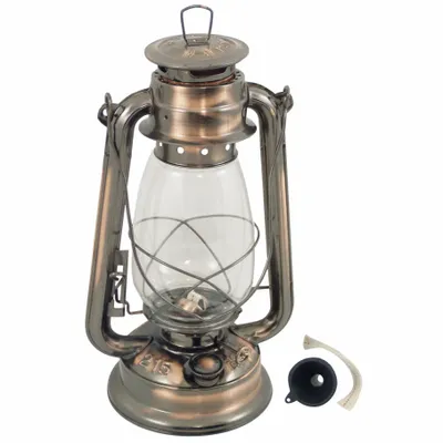 Lampes de table extérieures - Lampe tempete bronze vieilli, H 310 mm - TRADE WINDS