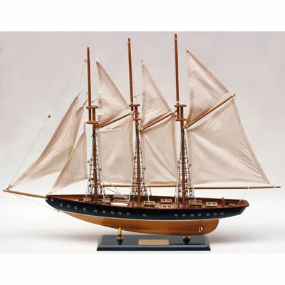 Objets de décoration - Maquette Atlantic, L.72 x H.56 x l.12 cm - TRADE WINDS