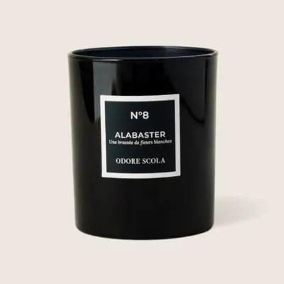 Bougies - N°8 - Alabaster - ODORE SCOLA