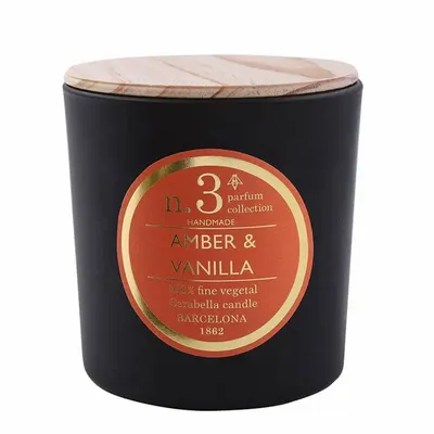 Bougies - NUMBERS NUM.3 AMBER & VANILLA - CERABELLA SL