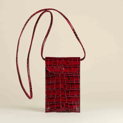 Leather goods - Multi-card smartphone pouch - IDOINE