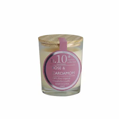 Candles - NUMBERS COLLECTION NUM.10 ROSE & CARDAMOM PACK OF 9 - CERABELLA SL
