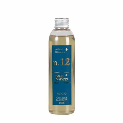 Scent diffusers - NUMBERS COLLECTION NUM.12 SAGE & SPICES - CERABELLA SL