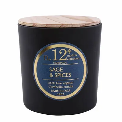 Bougies - NUMBERS NUM.12 SAGE & SPICES - CERABELLA SL