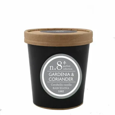 Bougies - NUMBERS NUM.8 GARDENIA & CORIANDER CANDLE REFILL - CERABELLA SL