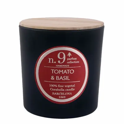 Candles - NUMBERS COLLECTION NUM.9 TOMATO & BASIL - CERABELLA SL