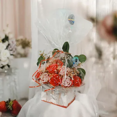 Candles - Candle Bouquet Flowers, Christmas Gift Candles, Decorative - WIRAWIRI