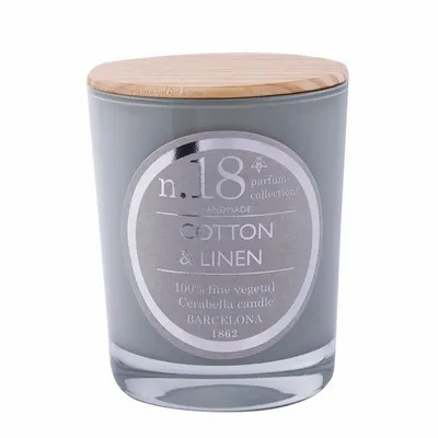 Bougies - NUMBERS NUM.18 COTTON & LINEN - CERABELLA SL