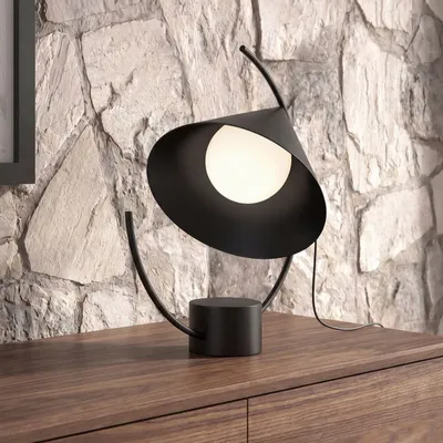 Lampes à poser - Lampe de table en acier noir - ANGEL CERDÁ