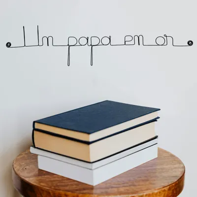 Other wall decoration - Father's Day Gift ” A Golden Dad ” - Wall Decor - BIJOUX DE MUR