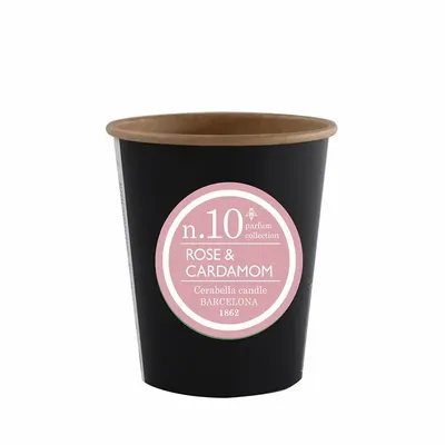 Candles - NUMBERS COLLECTION NUM.10 ROSE & CARDAMOM CANDLE REFILL - CERABELLA SL