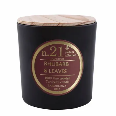 Candles - NUMBERS COLLECTION NUM.21 RHUBARB & LEAVES - CERABELLA SL