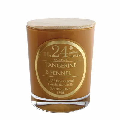 Bougies - NUMBERS NUM.24 TANGERINE & FENNEL - CERABELLA SL