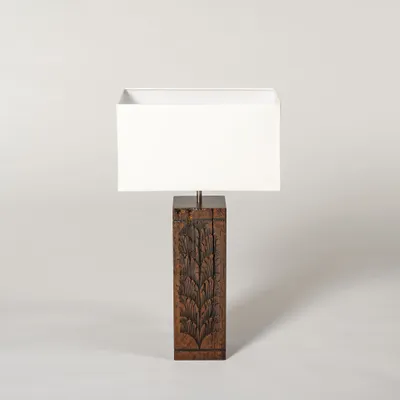 Desk lamps - The Wooden Lamp Laure - ESMERY EBENISTERIE