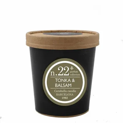 Bougies - NUMBERS NUM.22 TONKA & BALSAM CANDLE REFILL - CERABELLA SL