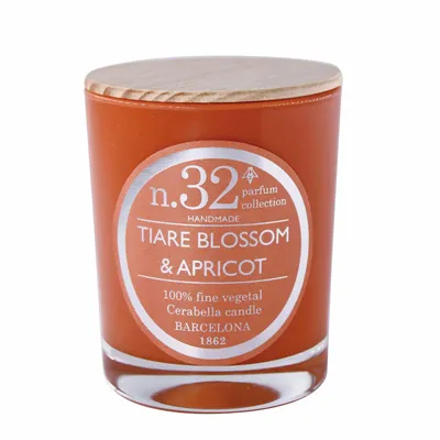 Bougies - NUMBERS NUM.32 TIARE BLOSSOM & APRICOT - CERABELLA SL