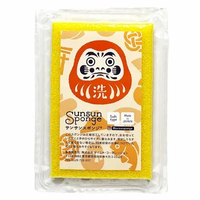 Ustensiles de cuisine - Éponge Daruma  Label SunSun Sponge / DAINICHI - ABINGPLUS