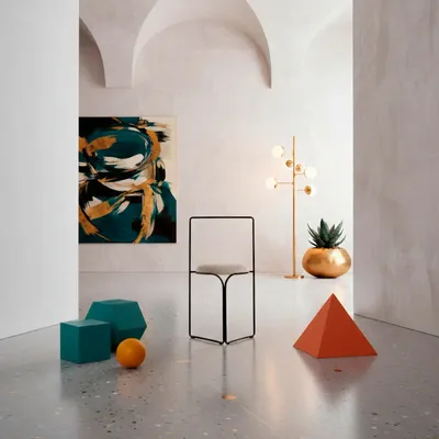Tabourets pour collectivités - FLOW CHAIR, SCULPTURAL MINIMAL ULTRABLACK CHAIR - LAPIEGA