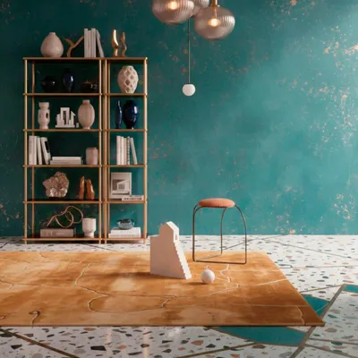 Tabourets - Flow Low Stool Gold Polished - LAPIEGA
