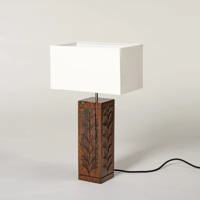 Table lamps - The Wooden Lamp Suzette - ESMERY EBENISTERIE