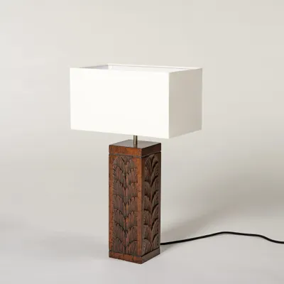 Desk lamps - The Wooden Lamp Laure - ESMERY EBENISTERIE