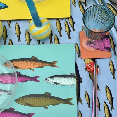 Sets de table - Set de table en forme de sardine - ZOOH