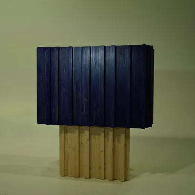 Buffets - Wooden Mosaic Cabinet - NICK VAN NECHEL