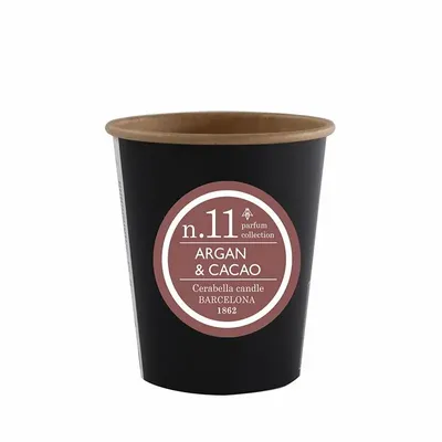 Candles - NUMBERS COLLECTION NUM.11 ARGAN & CACAO CANDLE REFILL - CERABELLA SL