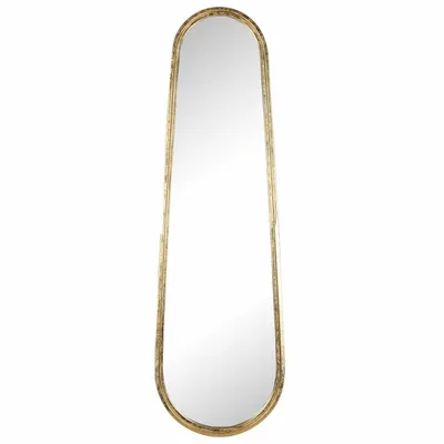 Decorative objects - LONG GOLD METAL MIRROR 30X100CM - EMDE
