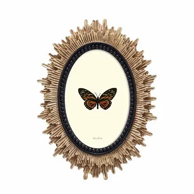 Objets de décoration - CADRE SOLEIL NOIR ET DORE 10X15CM - EMDE