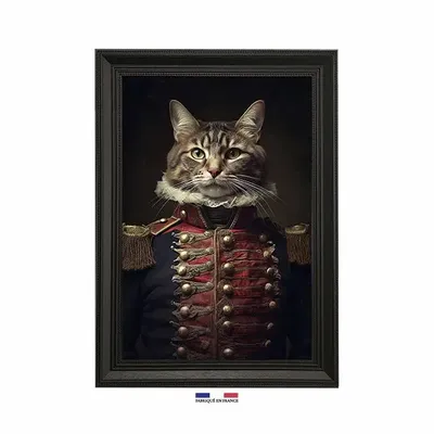 Decorative objects - “THE MAJOR” WALL ART 40X60CM - EMDE
