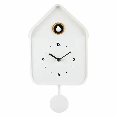 Decorative objects - WHITE CUCKOO CLOCK 20.6X39CM - EMDE