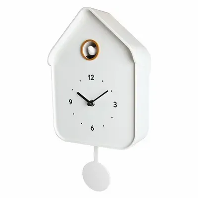 Decorative objects - WHITE CUCKOO CLOCK 20.6X39CM - EMDE