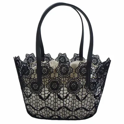 Bags and totes - Black lace tote - ROLANDE DU DREUILH  LACE JEWEL