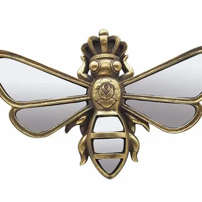 Decorative objects - GOLD BEE WALL DECORATION 25X16.5CM - EMDE