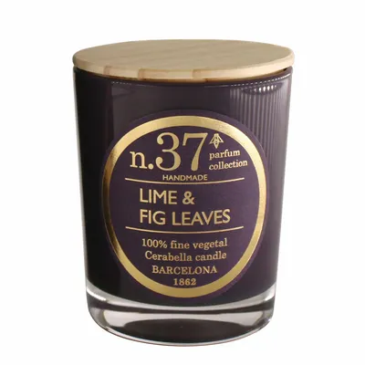 Candles - NUMBERS COLLECTION NUM.37 LIME & FIG LEAVES - CERABELLA SL