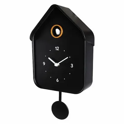 Decorative objects - BLACK CUCKOO CLOCK 20.6X39CM - EMDE