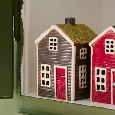 Objets de décoration - Nouvelles maisons en céramique - IB LAURSEN