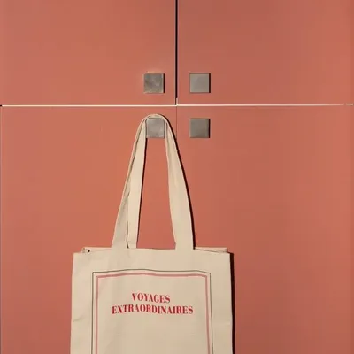 Sacs et cabas - Sac tissu « Voyages extraordinaires » - GALLIMARD&LES JOLIES PLANCHES