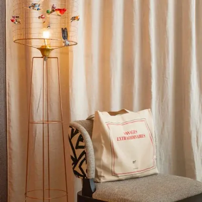 Sacs et cabas - Sac tissu « Voyages extraordinaires » - GALLIMARD&LES JOLIES PLANCHES