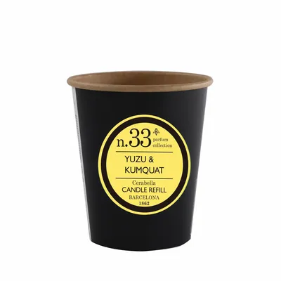 Bougies - NUMBERS NUM.33 YUZU & KUMQUATCANDLE REFILL - CERABELLA SL