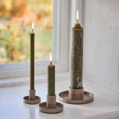 Objets de décoration - Bougies Rustiques – Nouvelle Couleur Verte - IB LAURSEN