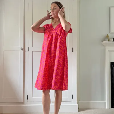 Sleepwear - Audrey Nightie: Summer Meadow - LIME TREE DESIGN