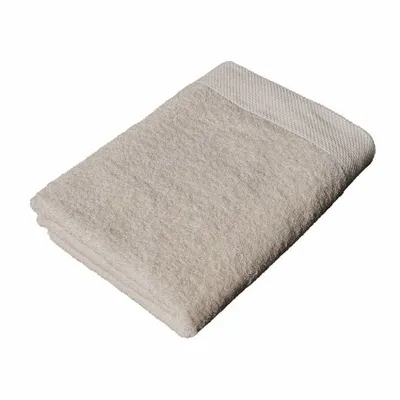Serviettes de bain - SERVIETTE DE TOILETTE DALARÖ, SABLE 50x70cm 100 % coton, 580 g/m2 - BY WILLE