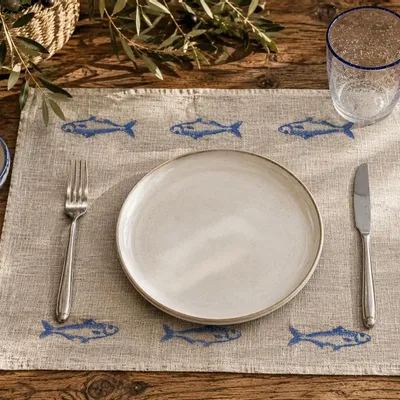 Sets de table - Set de table Sardine - ROLANDE DU DREUILH  LACE JEWEL